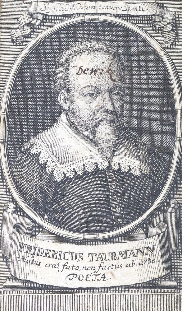 Große Abbildung Nr.1: 125-1202 Taubmann,F.: (Literatur und illustrierte Bücher bis 19.Jahrhundert)