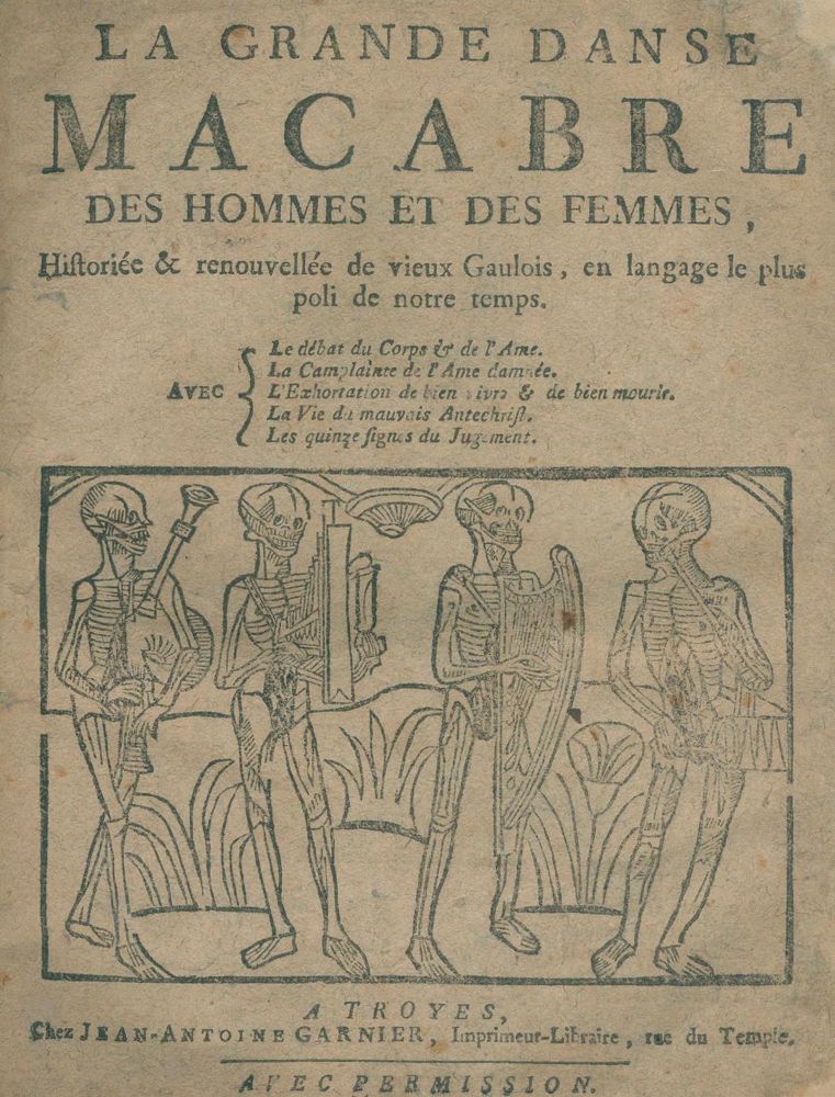 Große Abbildung Nr.1: 125-1206 Grande danse macabre, La,: (Totentanz)