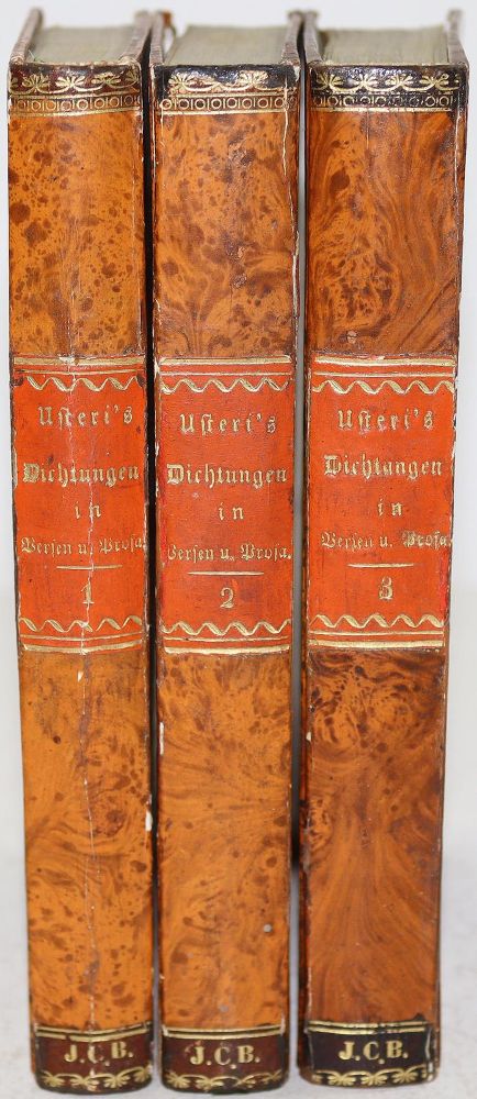 Große Abbildung Nr.1: 125-1208 Usteri,J.M.: (Literatur und illustrierte Bücher bis 19.Jahrhundert)