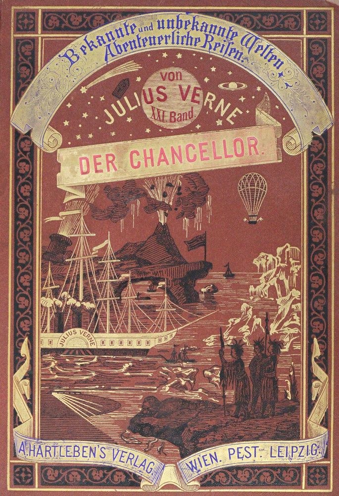 Große Abbildung Nr.1: 125-1209 Verne,J.: (Literatur und illustrierte Bücher bis 19.Jahrhundert)