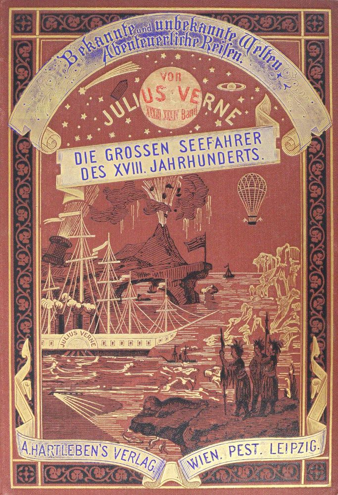 Große Abbildung Nr.1: 125-1212 Verne,J.: (Literatur und illustrierte Bücher bis 19.Jahrhundert)