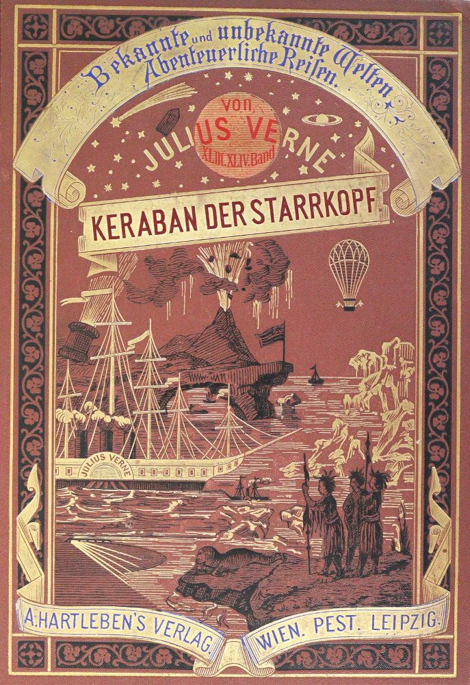 Große Abbildung Nr.1: 125-1217 Verne,J.: (Literatur und illustrierte Bücher bis 19.Jahrhundert)