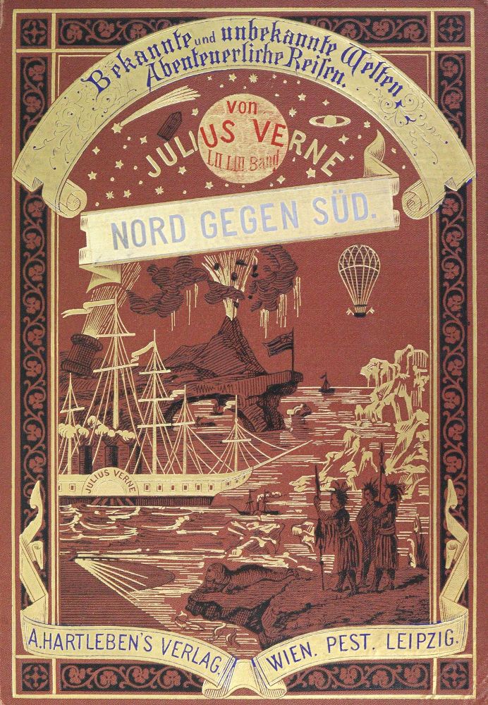 Große Abbildung Nr.1: 125-1219 Verne,J.: (Literatur und illustrierte Bücher bis 19.Jahrhundert)