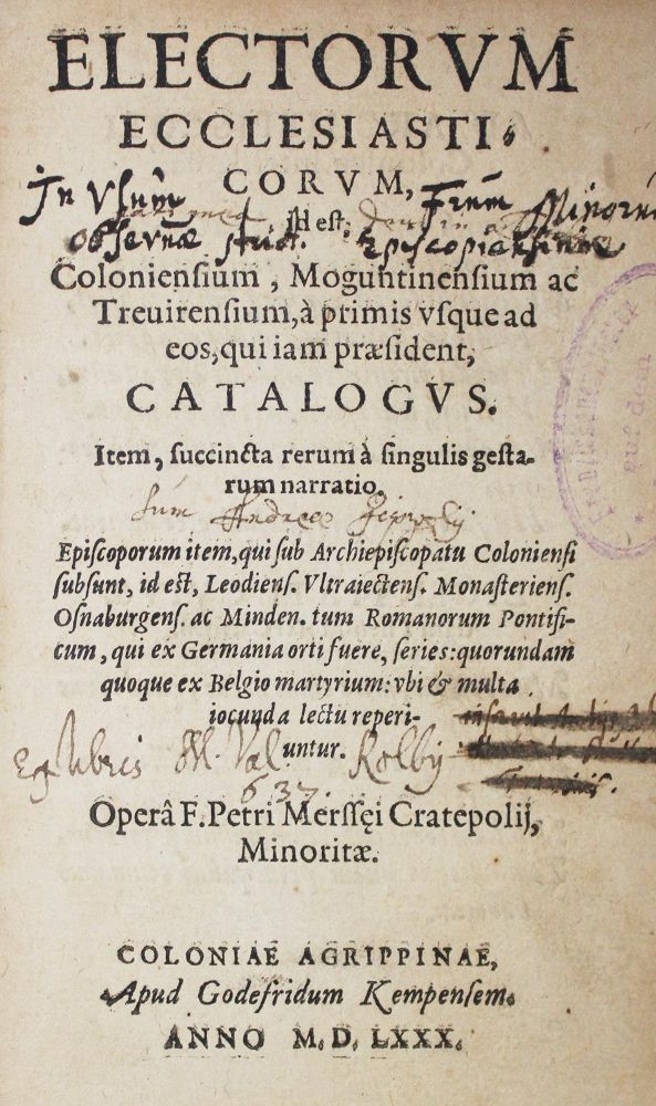Große Abbildung Nr.1: 125-123 Cratepoil,P.: (Alte Drucke, Handschriften und Theologie)