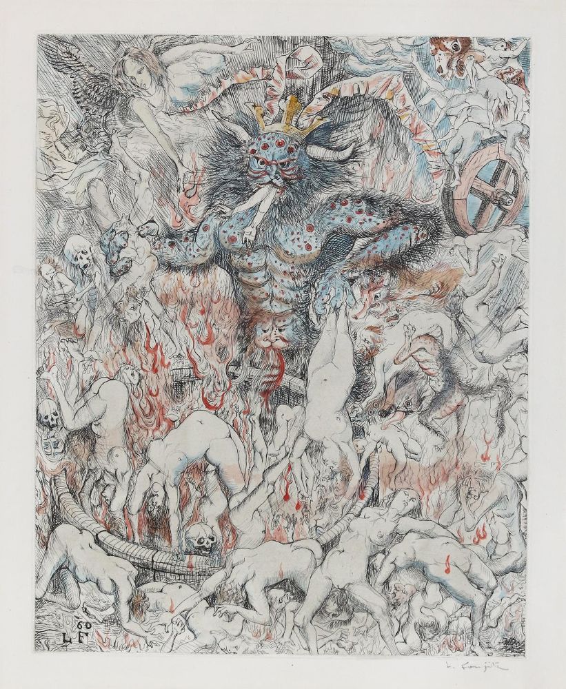 Große Abbildung Nr.3: 125-1265 Apocalypse de Saint Jean. (Dali)