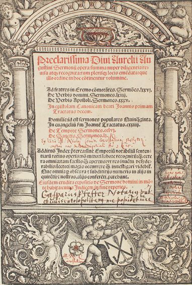 Große Abbildung Nr.1: 125-13 Augustinus,A.: (Alte Drucke, Handschriften und Theologie)