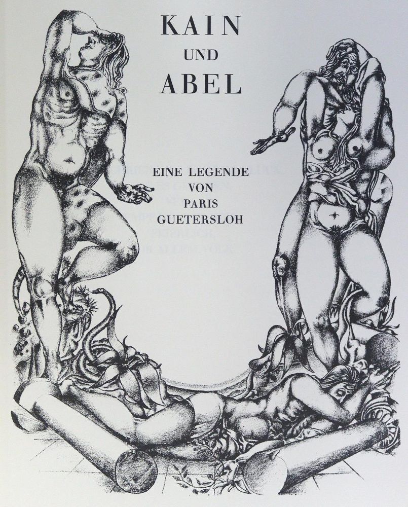 Große Abbildung Nr.1: 125-1305 Guetersloh,A.P.v. (d.i. A.C.Kiehtreiber).: (Literatur und illustrierte Bücher 20.Jahrhundert - Alte Literatur in modernen Ausgaben)