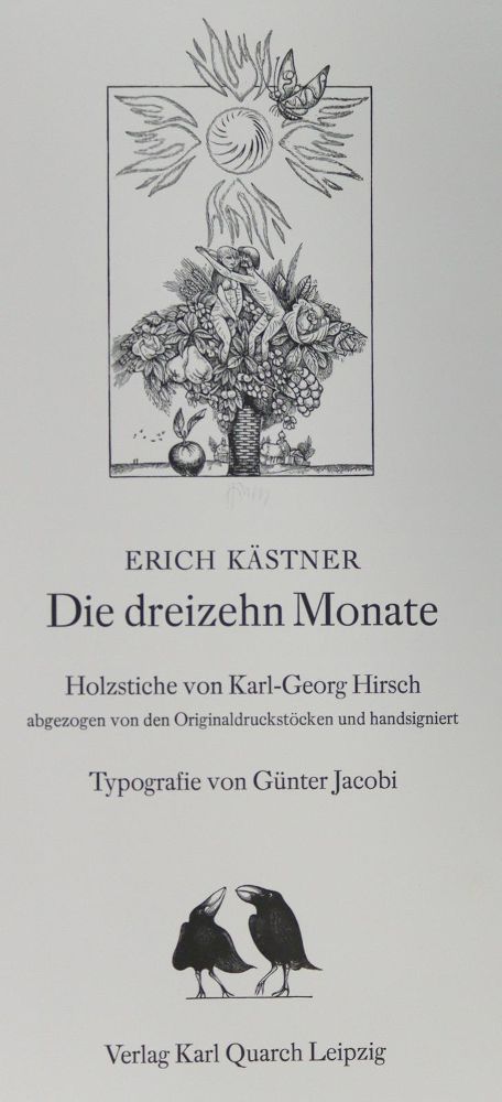 Große Abbildung Nr.1: 125-1315 Kästner,E.: (Hirsch)