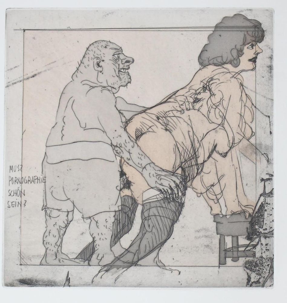 Große Abbildung Nr.6: 125-1318 Hrdlicka,A.: (Literatur und illustrierte Bücher 20.Jahrhundert - Alte Literatur in modernen Ausgaben)