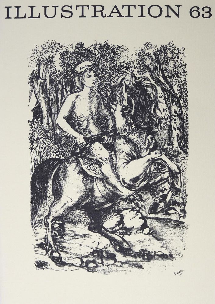 Große Abbildung Nr.5: 125-1321 Illustration 63.: (Literatur und illustrierte Bücher 20.Jahrhundert - Alte Literatur in modernen Ausgaben)