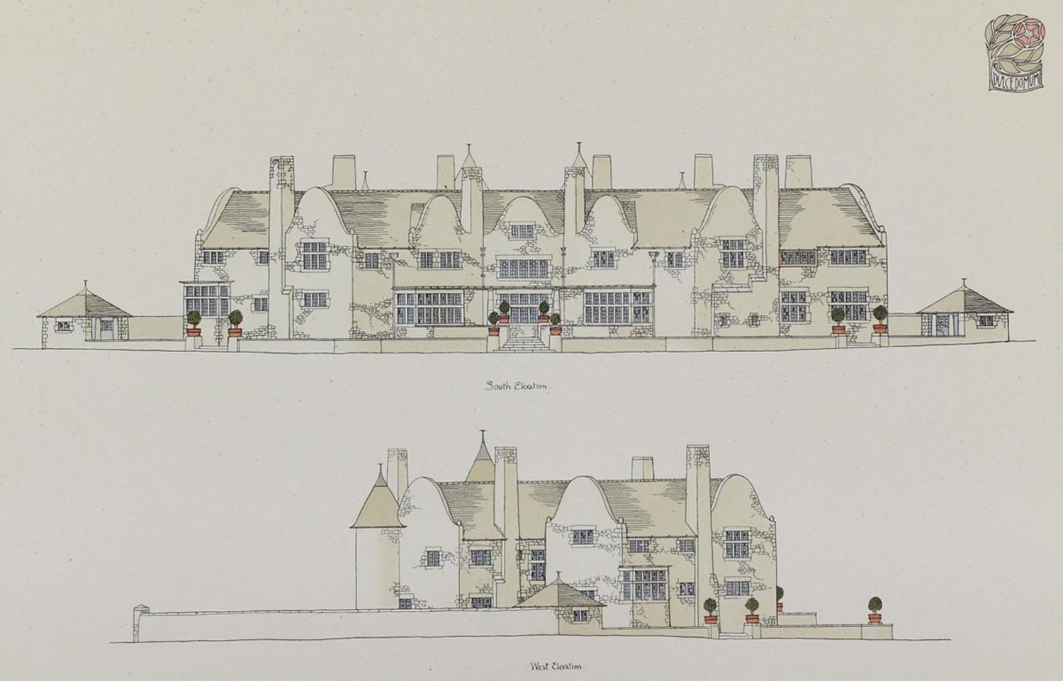 Große Abbildung Nr.2: 125-1328 Baillie Scott,M.H.: (Jugendstil)