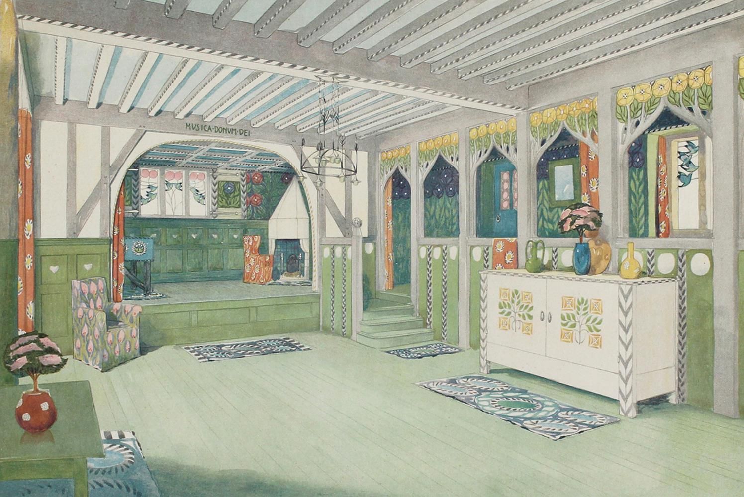 Große Abbildung Nr.3: 125-1328 Baillie Scott,M.H.: (Jugendstil)