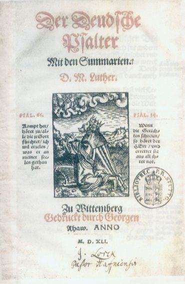 Große Abbildung Nr.1: 125-134 (Deudsche Psalter, Der,: (Alte Drucke, Handschriften und Theologie)