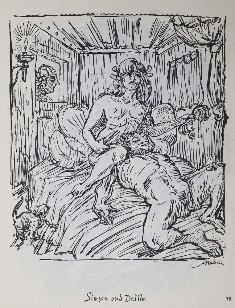 Große Abbildung Nr.1: 125-1348 Kubin,A.: (Literatur und illustrierte Bücher 20.Jahrhundert - Alte Literatur in modernen Ausgaben)
