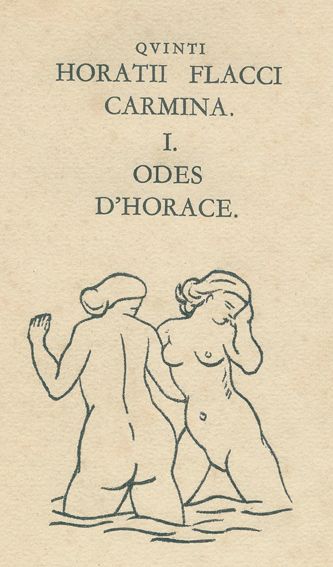 Große Abbildung Nr.1: 125-1355 Horatius,Q.F.: (Maillol)