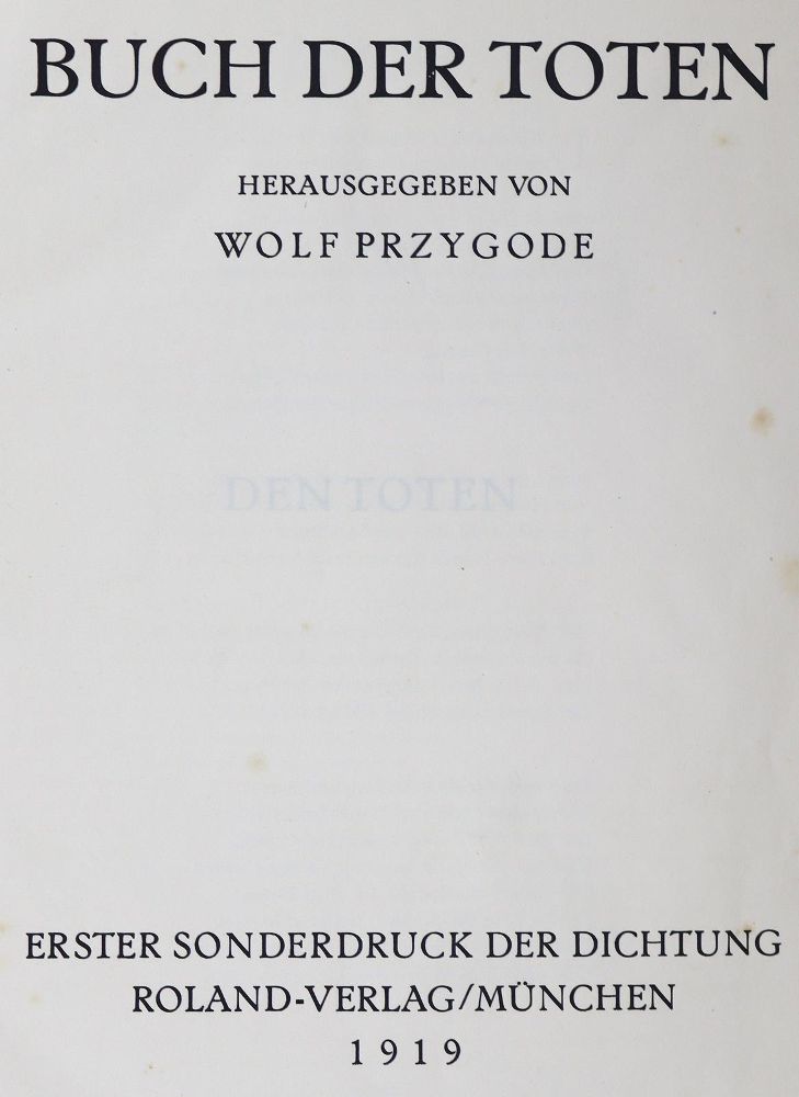 Große Abbildung Nr.1: 125-1359 Przygode,W. (Hrsg.).: (Marc)