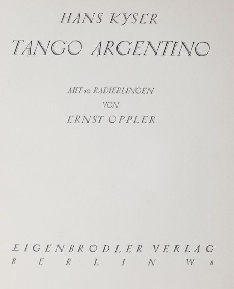 Große Abbildung Nr.1: 125-1374 Kyser,H.: (Oppler)