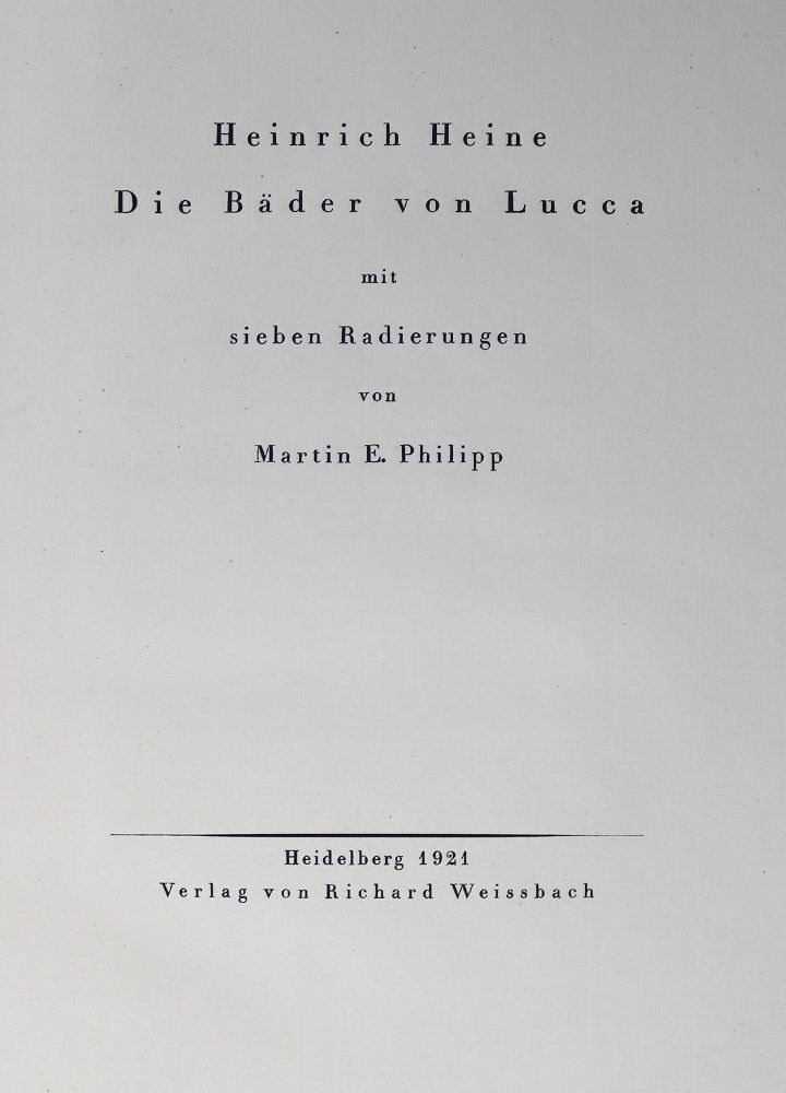 Große Abbildung Nr.1: 125-1398 Heine,H.: (Pressendrucke)