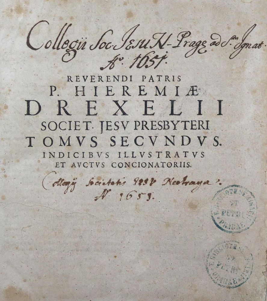 Große Abbildung Nr.2: 125-140 Drexel,J.: (Alte Drucke, Handschriften und Theologie)