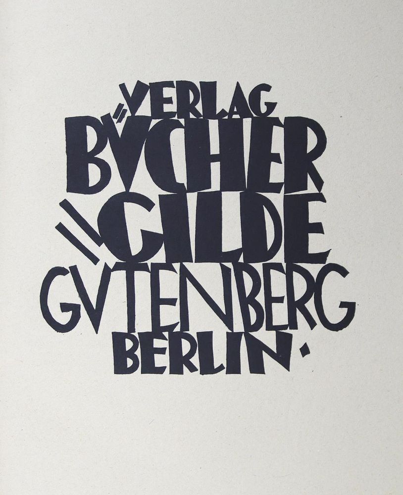 Große Abbildung Nr.1: 125-1429 Schatz,O.R. u. J.Luitpold.: (Literatur und illustrierte Bücher 20.Jahrhundert - Alte Literatur in modernen Ausgaben)