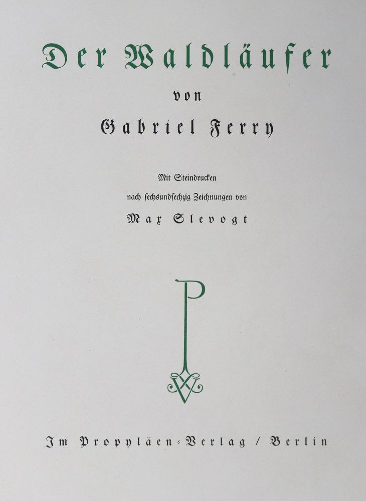 Große Abbildung Nr.2: 125-1441 Ferry,G. (d.i. L.de Bellemare).: (Slevogt)
