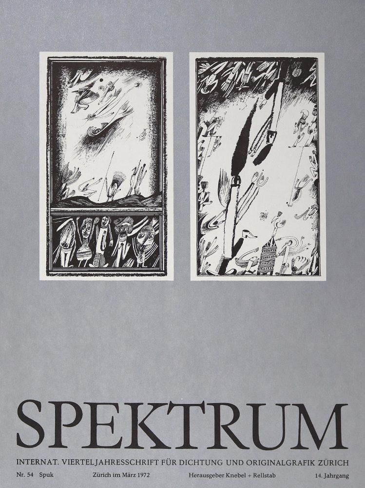 Große Abbildung Nr.1: 125-1442 Spektrum.: (Literatur und illustrierte Bücher 20.Jahrhundert - Alte Literatur in modernen Ausgaben)