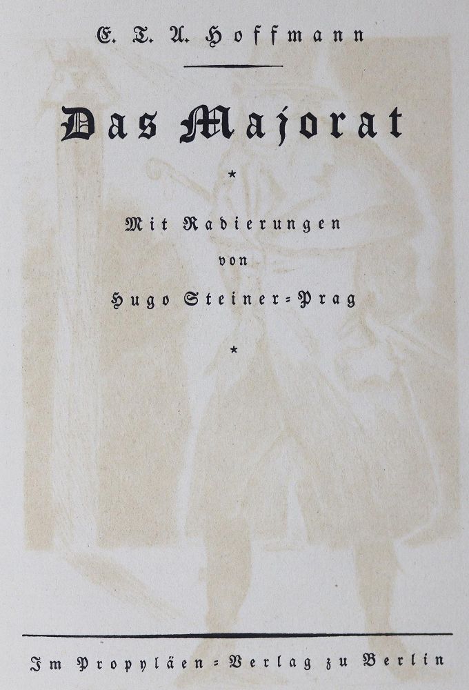 Große Abbildung Nr.2: 125-1446 Hoffmann,E.T.A.: (Steiner-Prag)