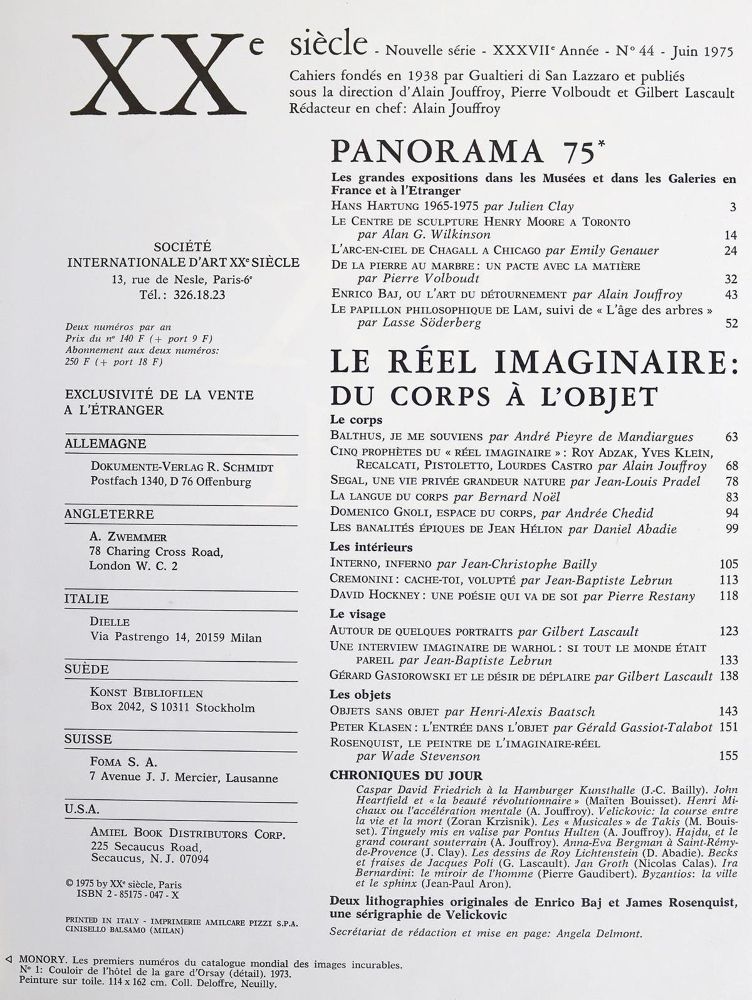 Große Abbildung Nr.1: 125-1475 XXe Siècle.: (Literatur und illustrierte Bücher 20.Jahrhundert - Alte Literatur in modernen Ausgaben)