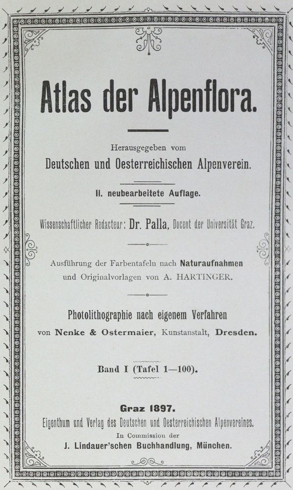 Große Abbildung Nr.2: 125-1479 Dalla Torre,K.W.v.: (Botanik)
