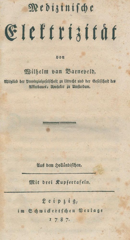 Große Abbildung Nr.1: 125-1514 Barneveld,W.v.: (Medizin)