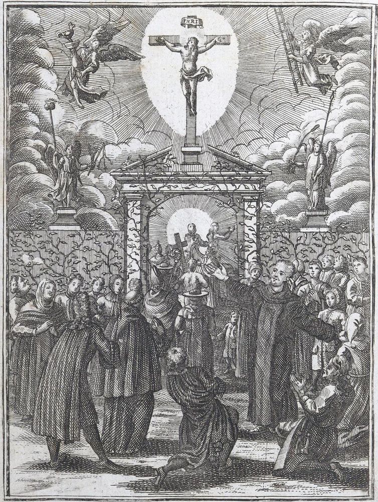 Große Abbildung Nr.1: 125-152 Abraham a Santa Clara (d.i. U.Megerle).: (Emblemata)