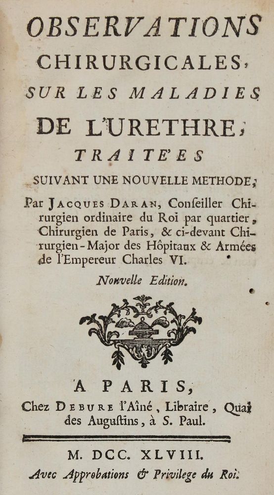 Große Abbildung Nr.1: 125-1531 Daran,J.: (Medizin, Chirurgie)