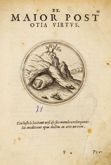 Große Abbildung Nr.1: 125-154 Camerarius,J.: (Emblemata)