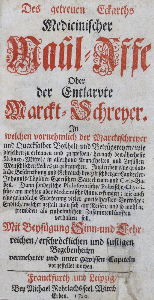 Große Abbildung Nr.1: 125-1542 (Ettner,J.C.).: (Medizin)