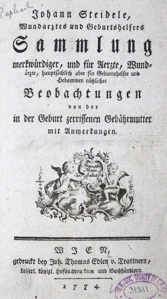 Große Abbildung Nr.1: 125-1559 Steidele,(R.)J.: (Medizin, Gynäkologie)