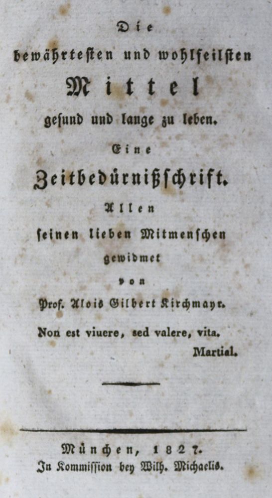Große Abbildung Nr.1: 125-1566 Kirchmayr,A.G.: (Medizin)