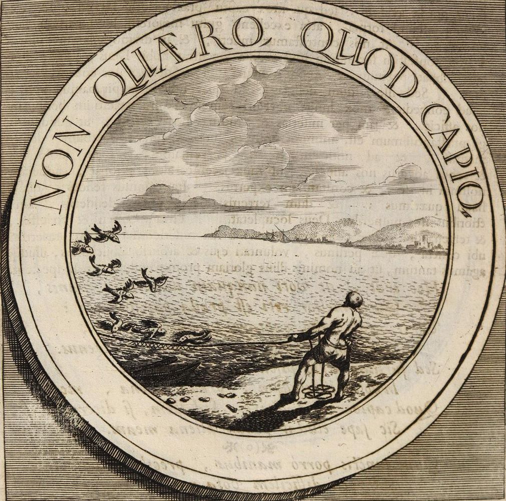 Große Abbildung Nr.2: 125-157 Philotheus (d. i. Karl II., Kurfürst v. d.).: (Emblemata)