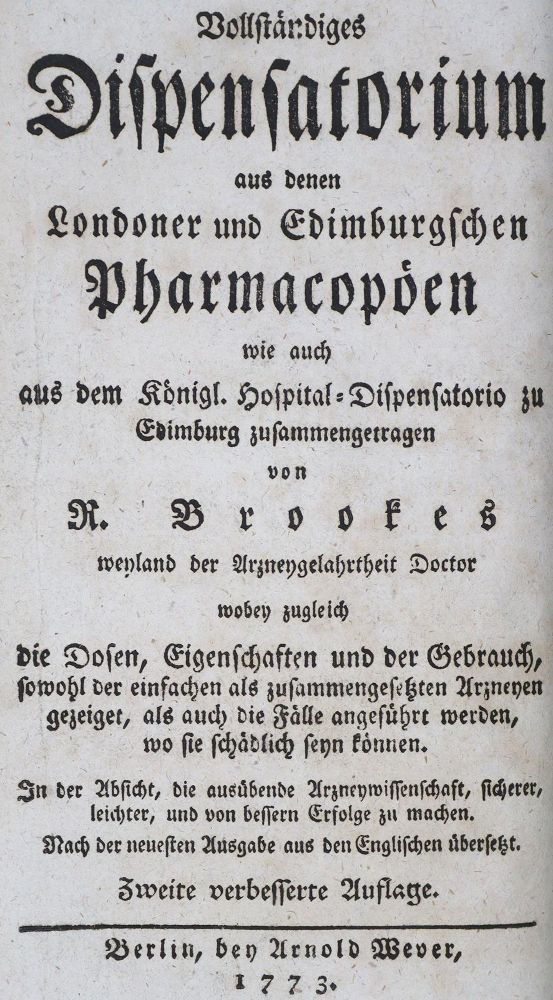 Große Abbildung Nr.1: 125-1583 Brookes,R.: (Medizin, Pharmazie)
