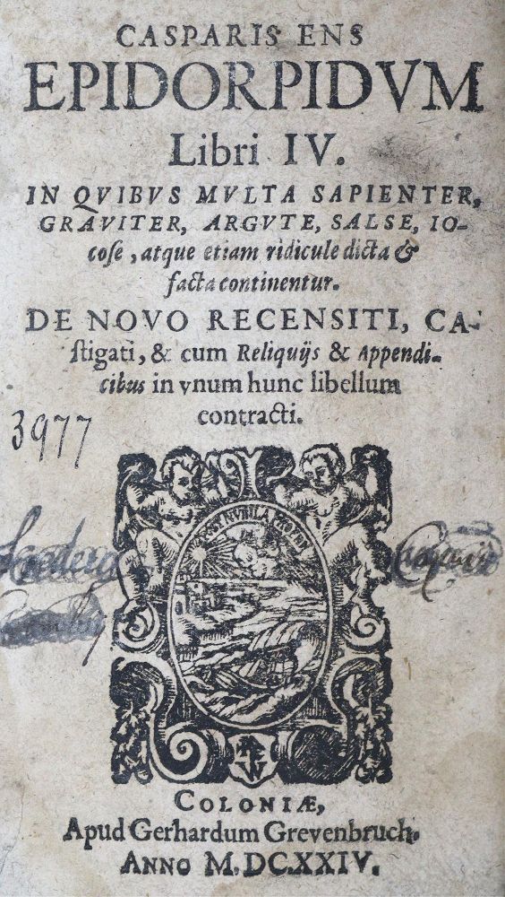 Große Abbildung Nr.1: 125-160 Ens,C.: (Alte Drucke, Handschriften und Theologie)