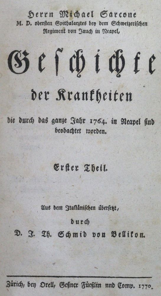 Große Abbildung Nr.1: 125-1617 Sarcone,M.: (Medizin)