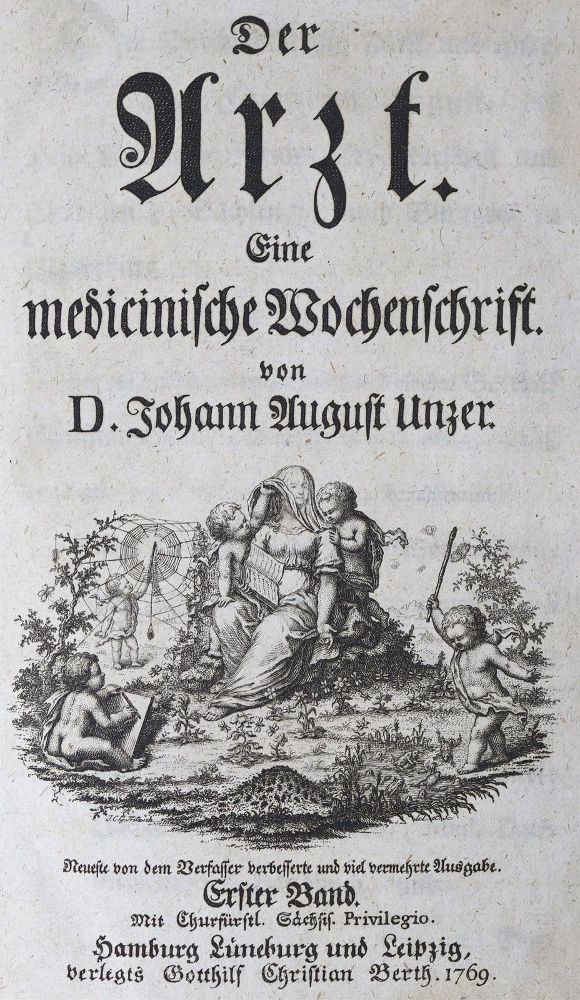 Große Abbildung Nr.3: 125-1624 Unzer,J.A. (Hrsg.).: (Medizin)