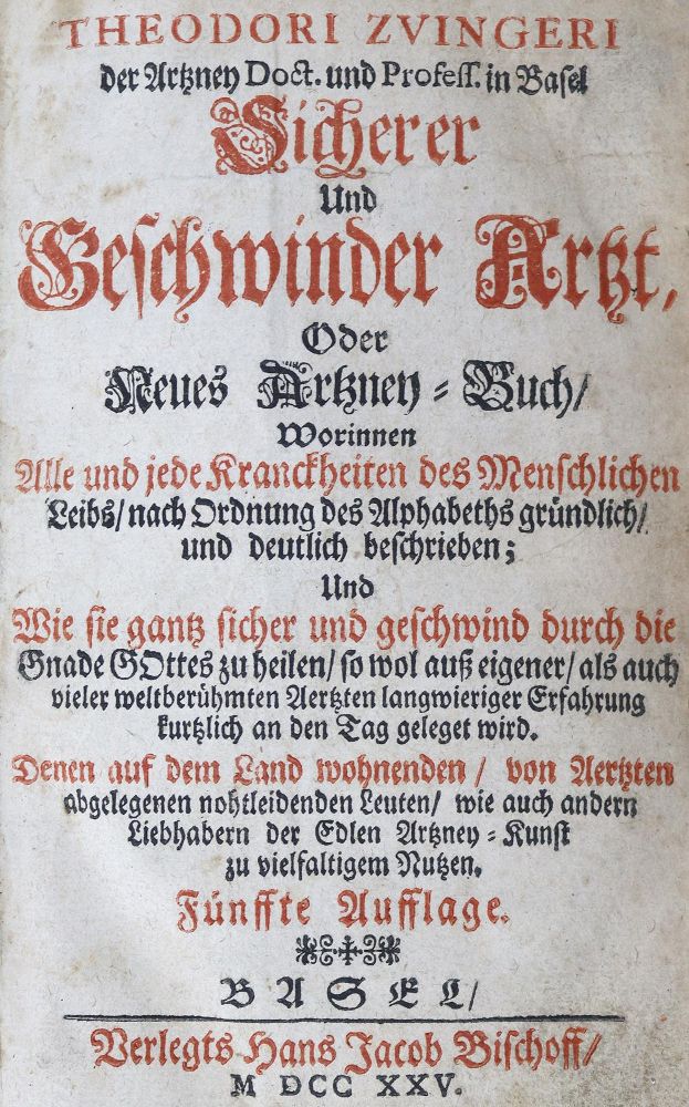 Große Abbildung Nr.2: 125-1636 Zwinger,T.: (Medizin)