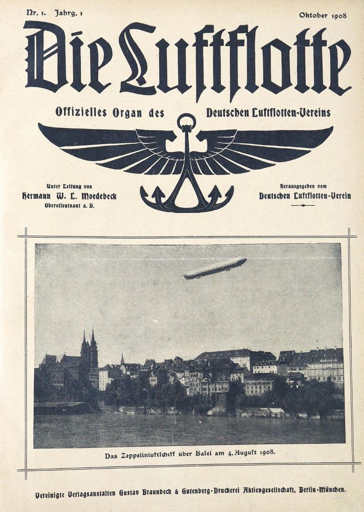 Große Abbildung Nr.1: 125-1663 Moedebeck,H.W.L. (Hrsg.).: (Verschiedene Gebiete - Varia, Aeronautik)