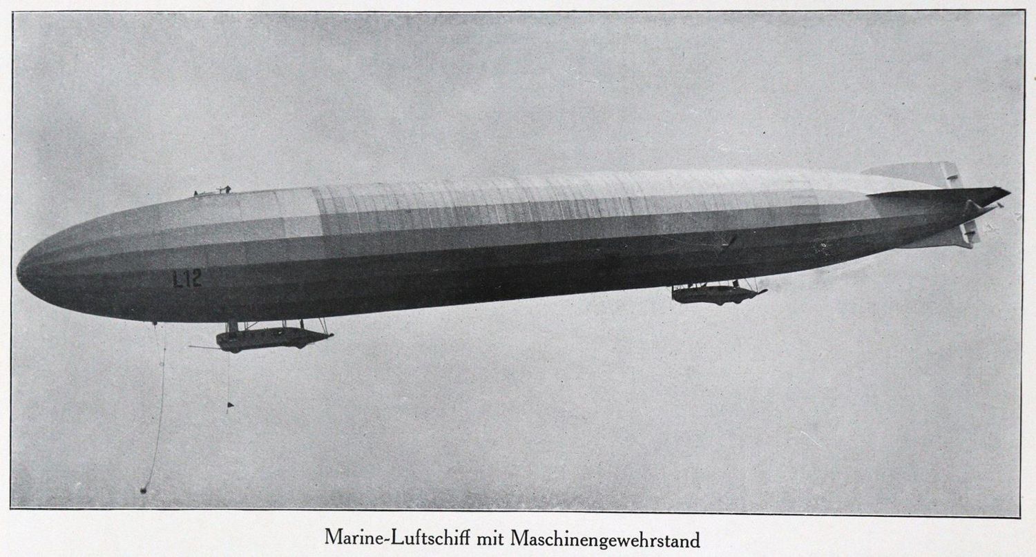 Große Abbildung Nr.3: 125-1664 Hildebrandt,H.: (Verschiedene Gebiete - Varia, Aeronautik, Zeppelin)