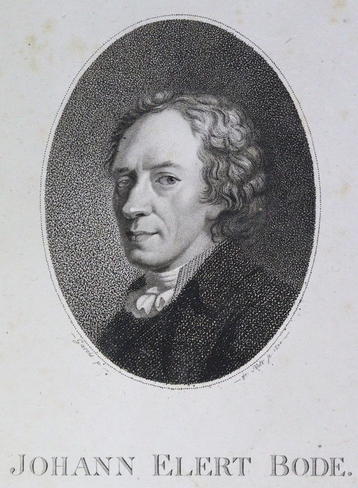 Große Abbildung Nr.2: 125-1669 Bode,J.E.: (Verschiedene Gebiete - Varia, Astronomie)