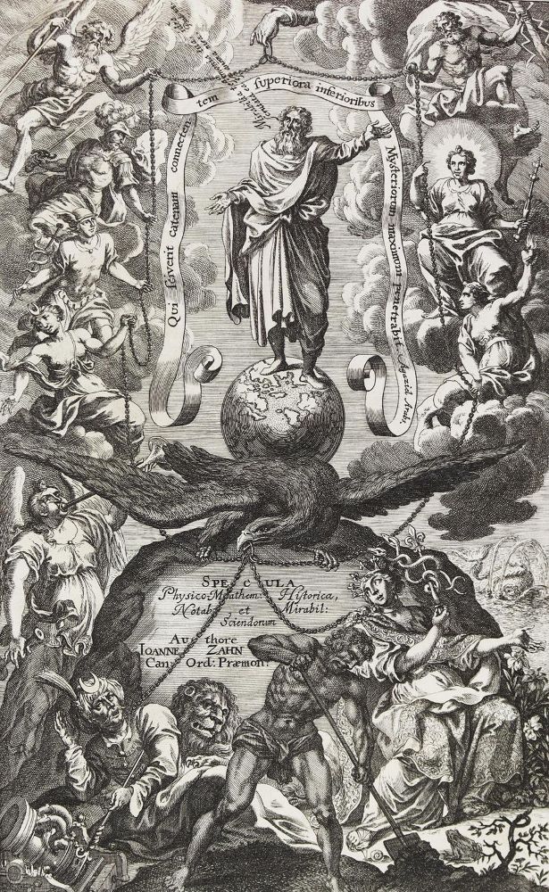 Große Abbildung Nr.2: 125-1675 Zahn,J.: (Verschiedene Gebiete - Varia, Astronomie)