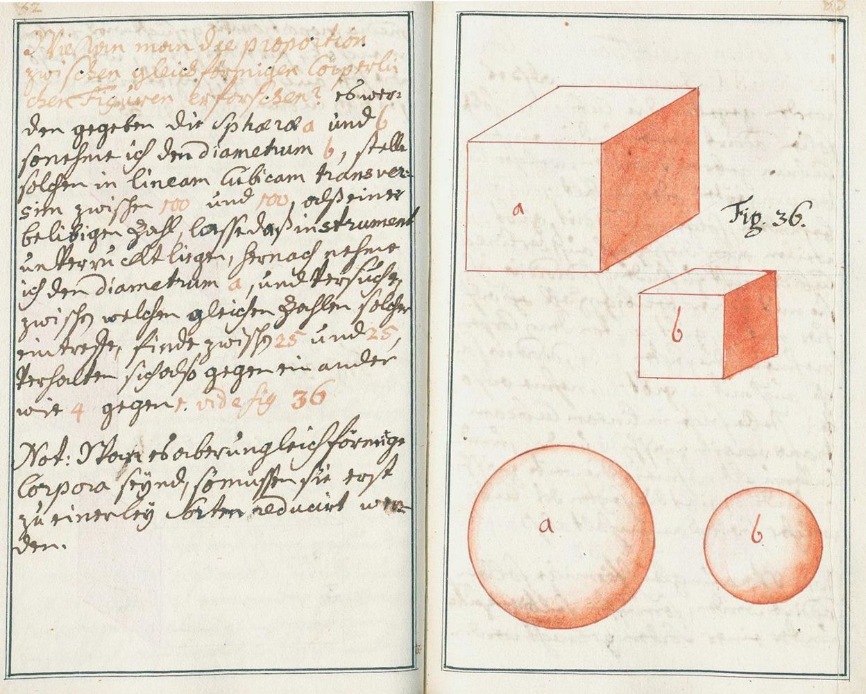Große Abbildung Nr.1: 125-1708 Unterricht: (Verschiedene Gebiete - Varia, Mathematik, Handschriften)