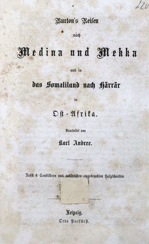 Große Abbildung Nr.1: 125-1743 Andree,K.: (Afrika)