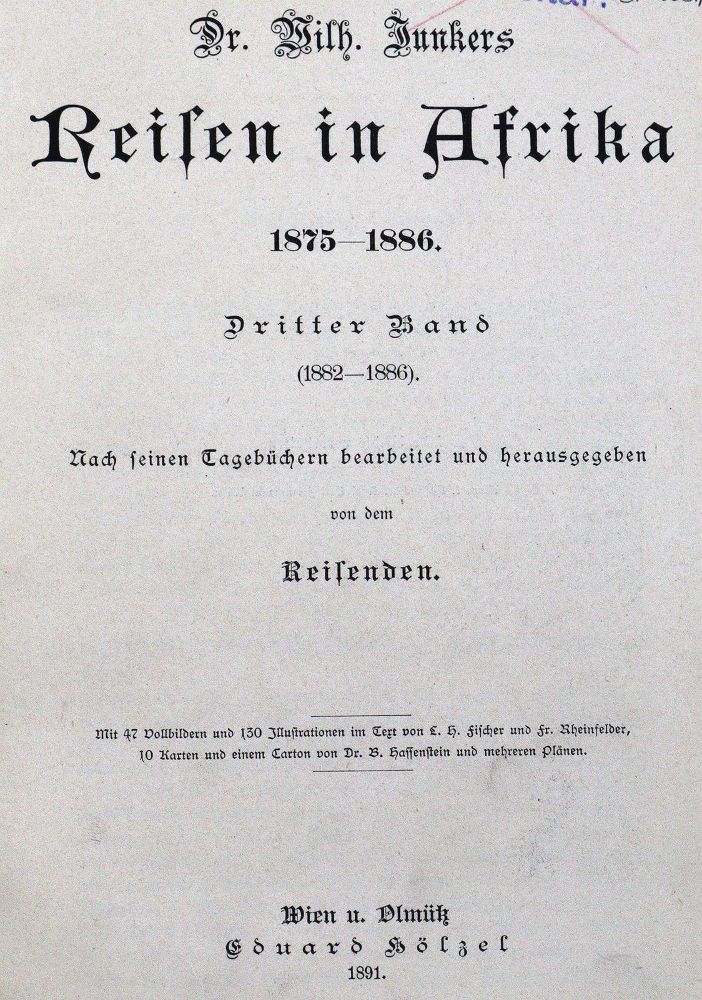 Große Abbildung Nr.2: 125-1745 Junker,W.: (Afrika)
