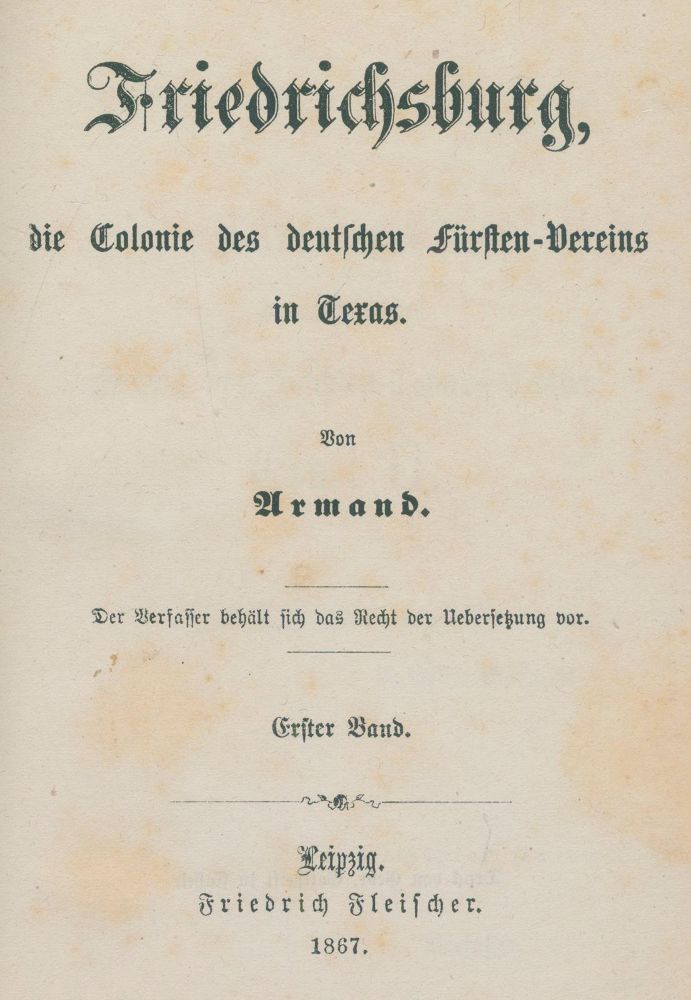 Große Abbildung Nr.1: 125-1750 Armand (d.i. F.A.Strubberg).: (Amerika)